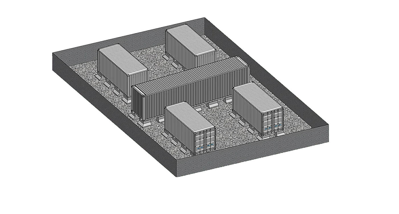 Site plan — The Battery Street 18