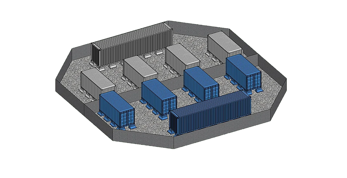 Site plan — The Battery Street 19 1/2