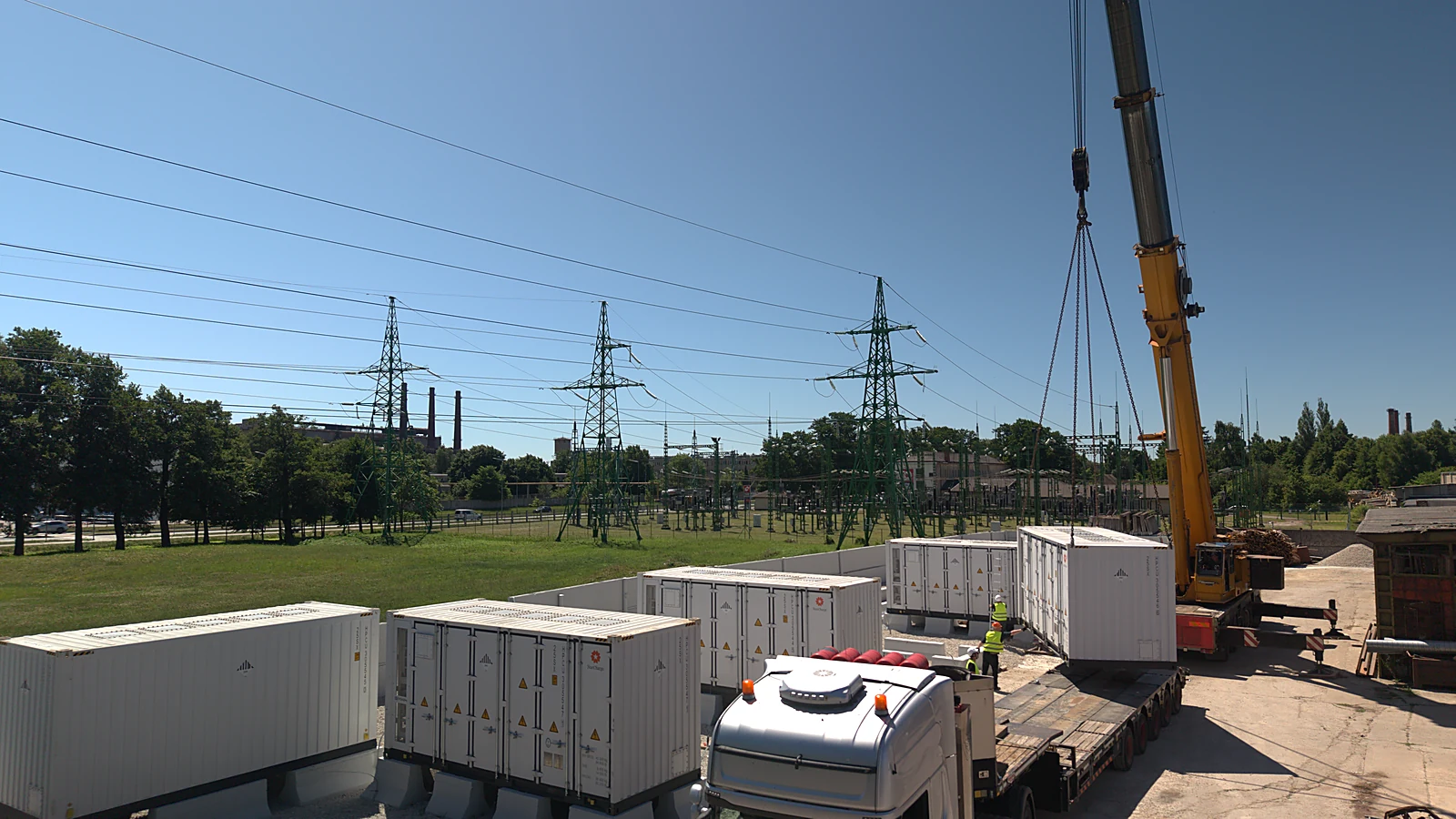 The Battery Street 2 — battery storage site